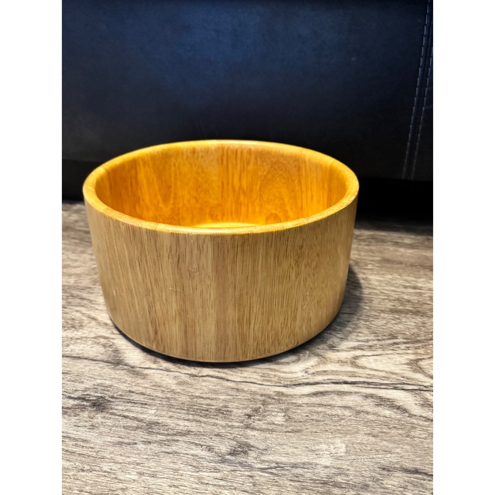 Dansk Natural Wood Salad Bowl Serving Bowl Kitchenware Home Decor‎